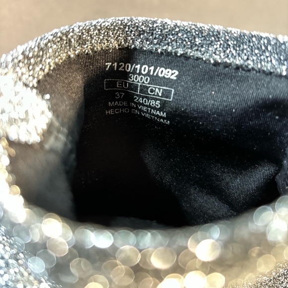 Zara Glitter Sock Booties - Picture 5 of 12
